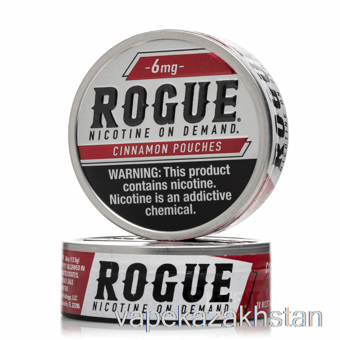 Vape Disposable ROGUE Nicotine Pouches - CINNAMON 3mg (5-PACK)
